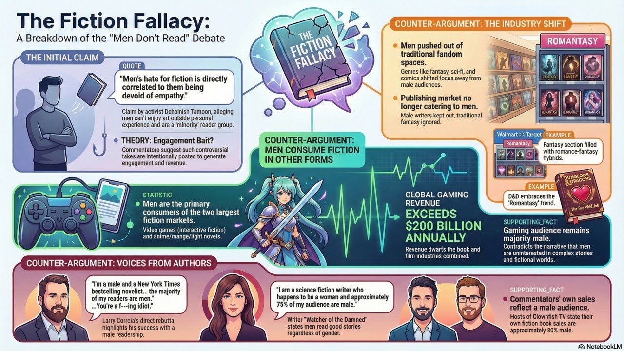 Modern Fiction's Male Audiences Push