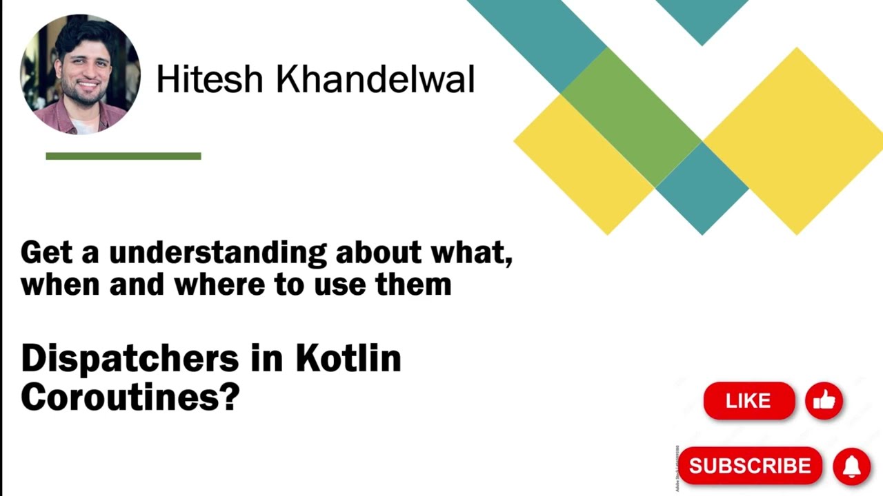 Dispatchers in Coroutines | Kotlin | Android Interview Questions & Answers | #android #kotlin
