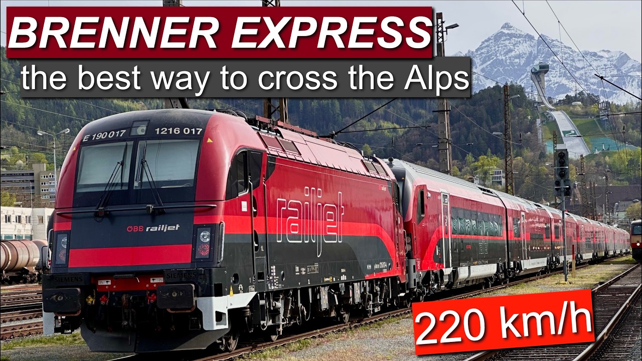Brenner Express High-Speed Train: Munich-Bologna in ÖBB Railjet 2 Business Class