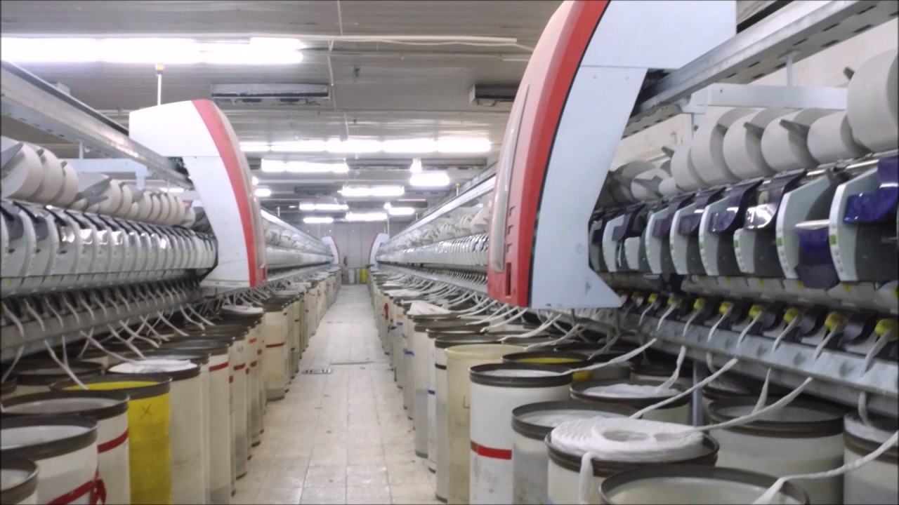 Gama Recycle (How it is made) Regenerated open end yarn spinning