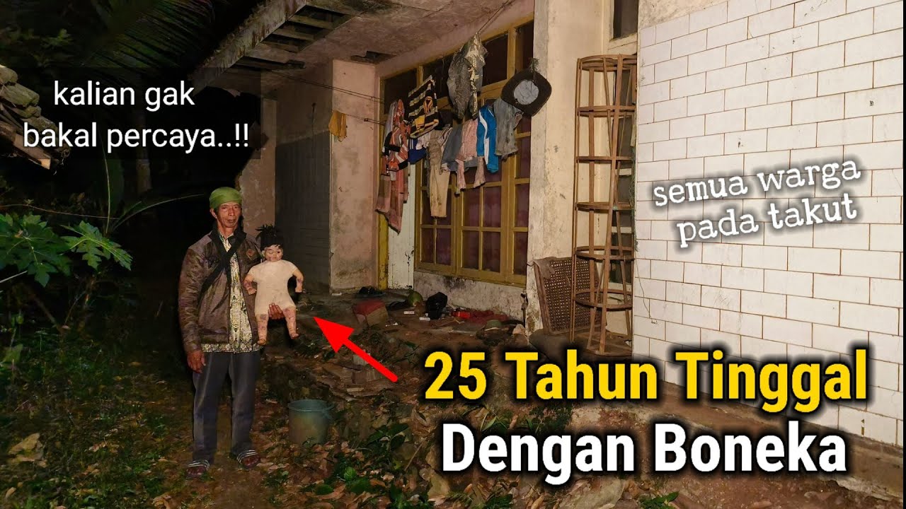 TERNYATA...😱!! 25 TAHUN TINGGAL SENDIRI DI RUMAH HANTU WARGA PADA TAKUT