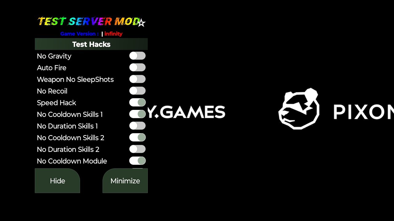 how to login war Robots mod menu in google account