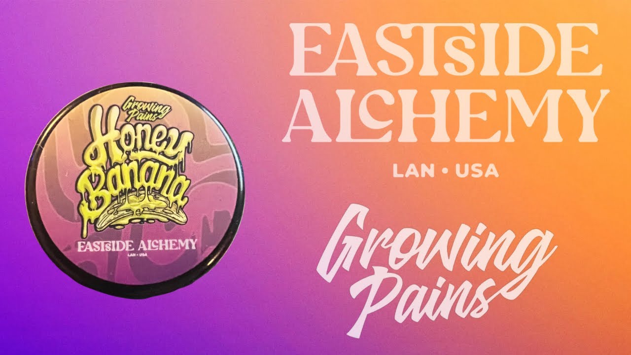 Eastside Alchemy X The Growing Pains   Honey Banana Hash Rosin Collab
