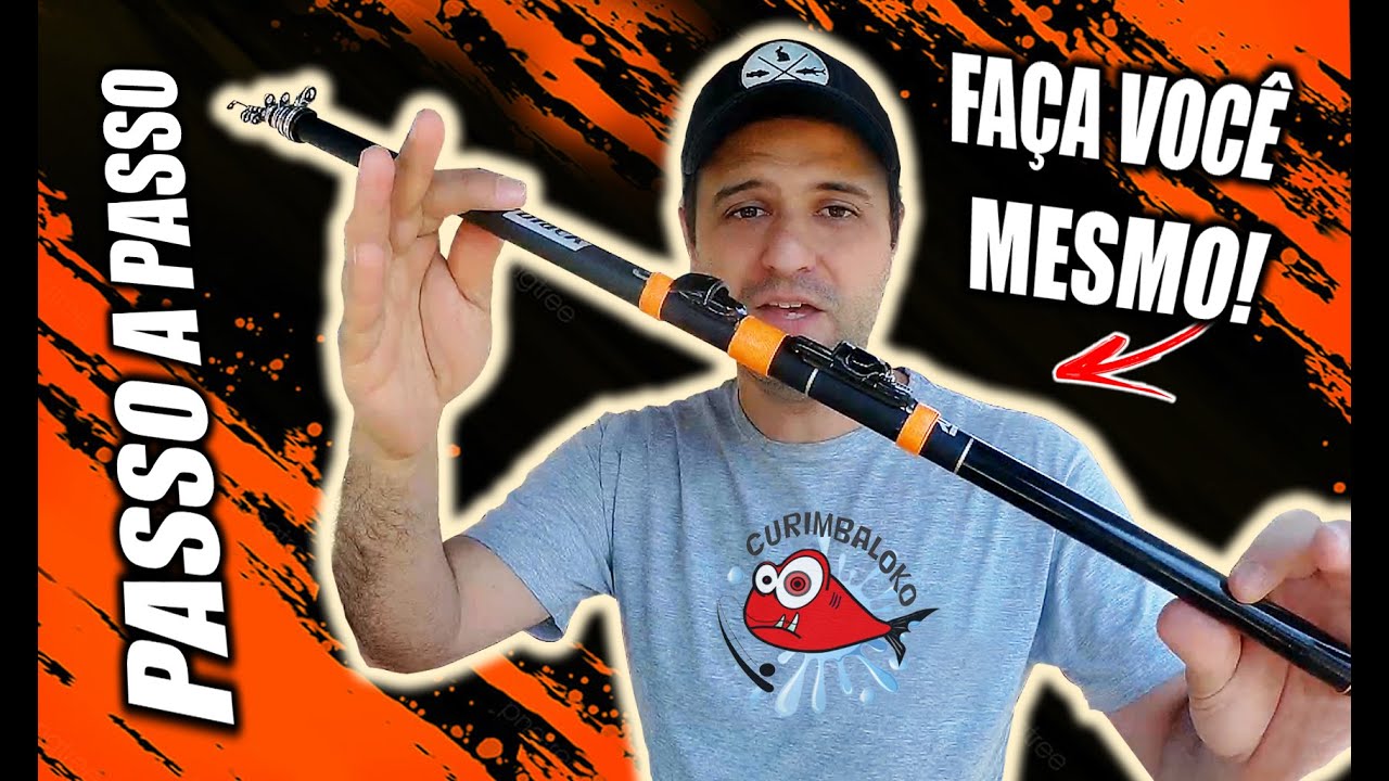 COMO MONTAR VOCÊ MESMO A SUA VARA ULTRALIGHT! PASSO A PASSO.