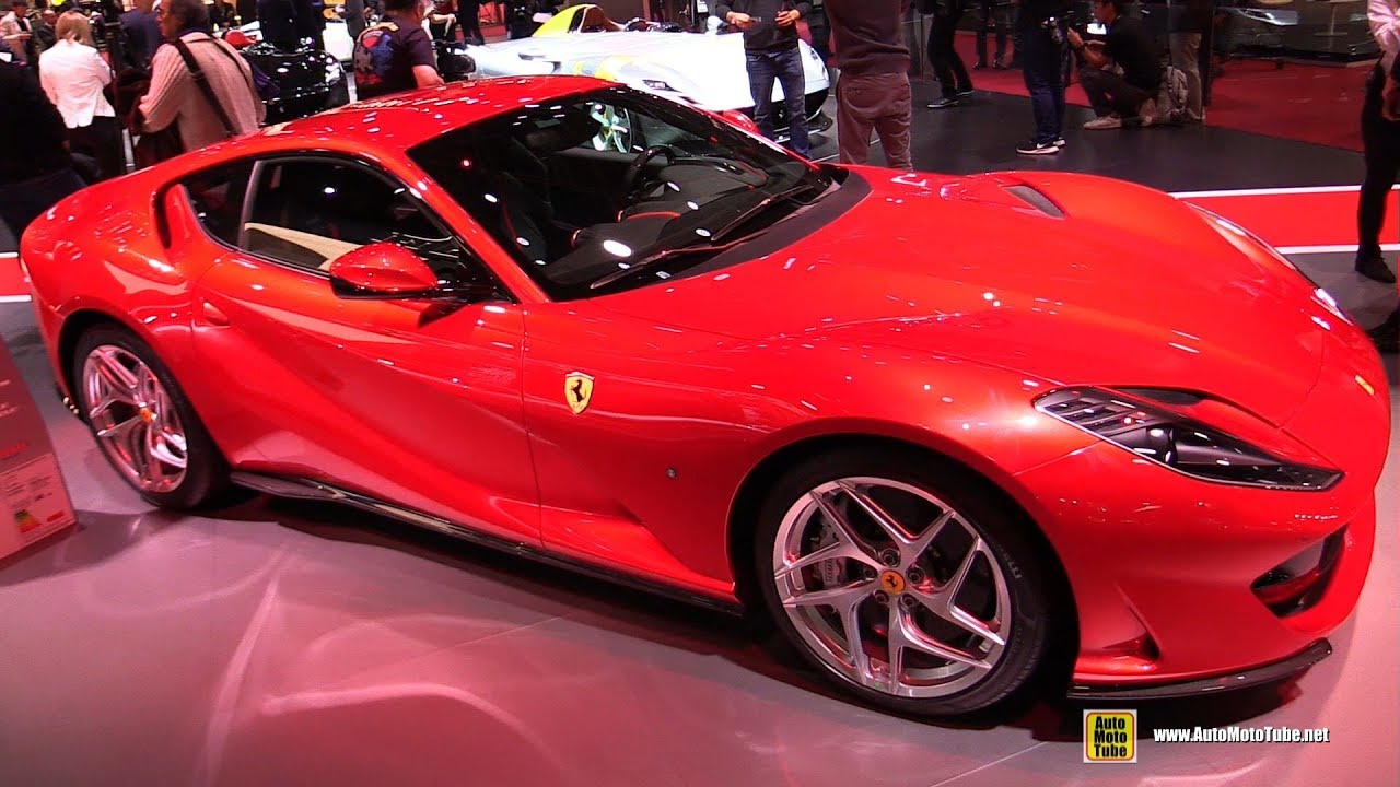 2019 Ferrari 812 Superfast - Exterior and Interior Walkaround - 2018 Paris Motor Show