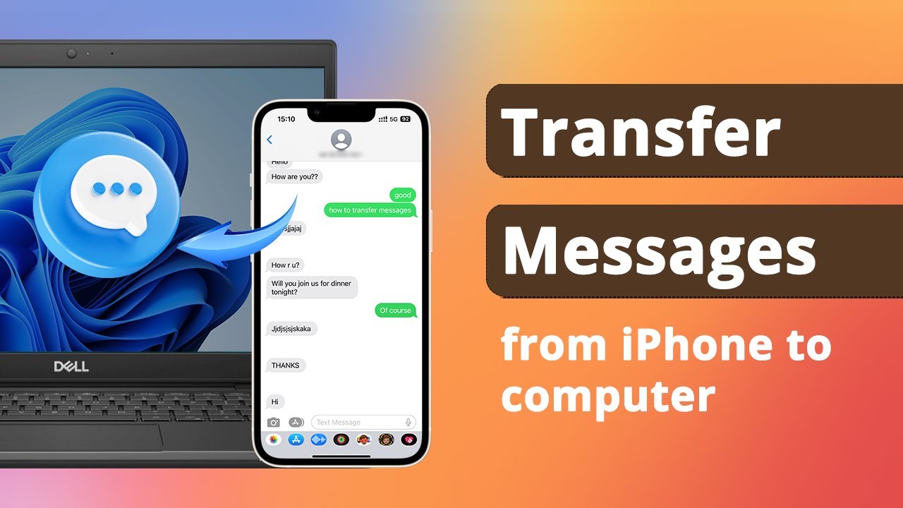 [3 способа] Как перенести текстовые сообщения с iPhone на компьютер | Windows и Mac