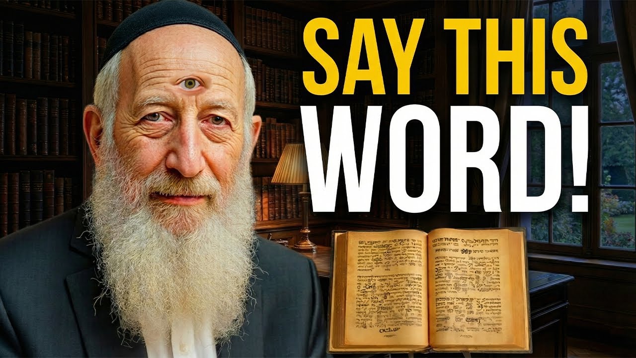 Billionaire Rabbi: "Say This ONE Word Every Time You Spend Money To Force It To Return!'"