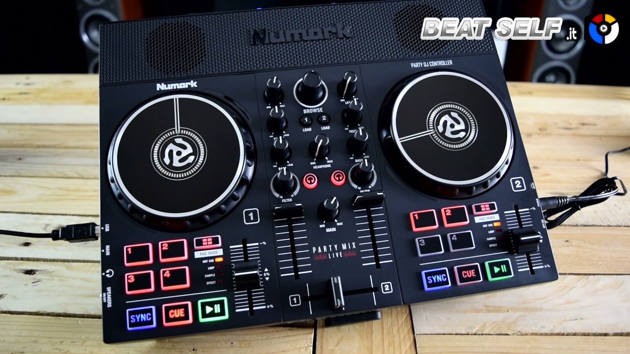Numark DJ Party Mix Live - Unboxing