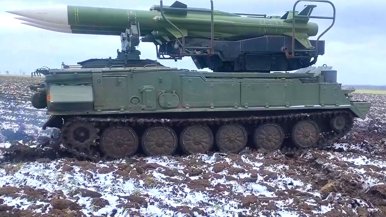 Советское ПВО Куб на Украине, обзор