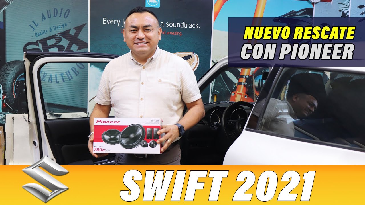 SUZUKI SWIFT 2023 NUEVO RESCATE CON PIONEER.