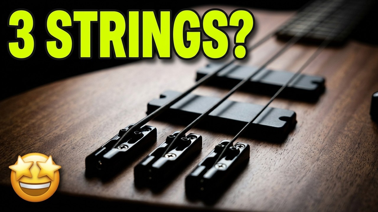 Hot Wire Funderbird – Custom 3-String Bass with Serious Low-End Power!