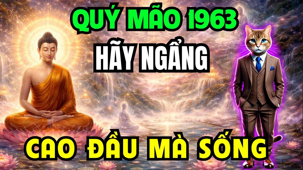 Quý Mão 1963– Cả Đời Đắng Cay, Chỉ Cần 9 Điều Là Hậu Vận Đổi Thay, Hưởng Phước Đời Đời!