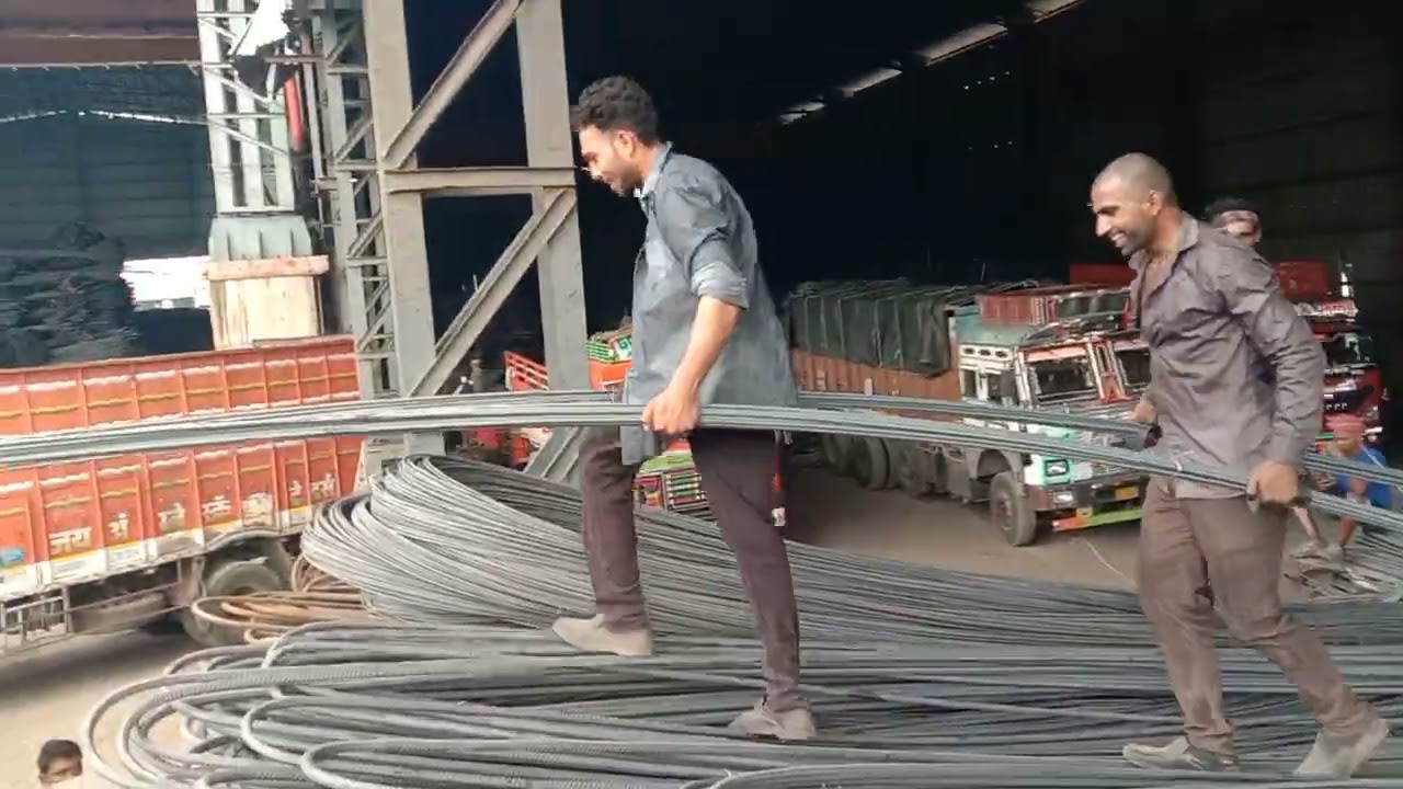 आयकॉन स्टील जालना | Icon Steel Jalna | TMT Bars | #steelloading #steelwork #lahugaikwad