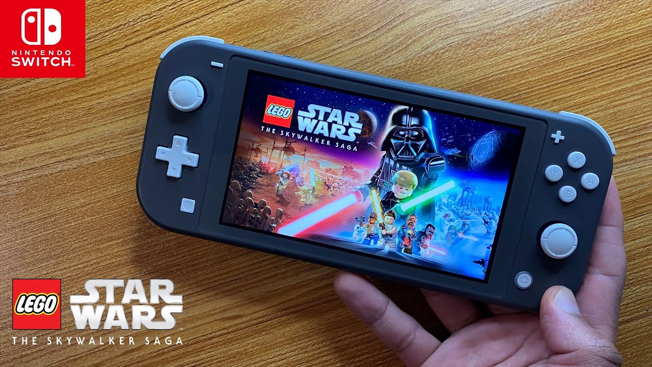 Lego Star Wars: The Skywalker Saga Nintendo Switch Lite Gameplay