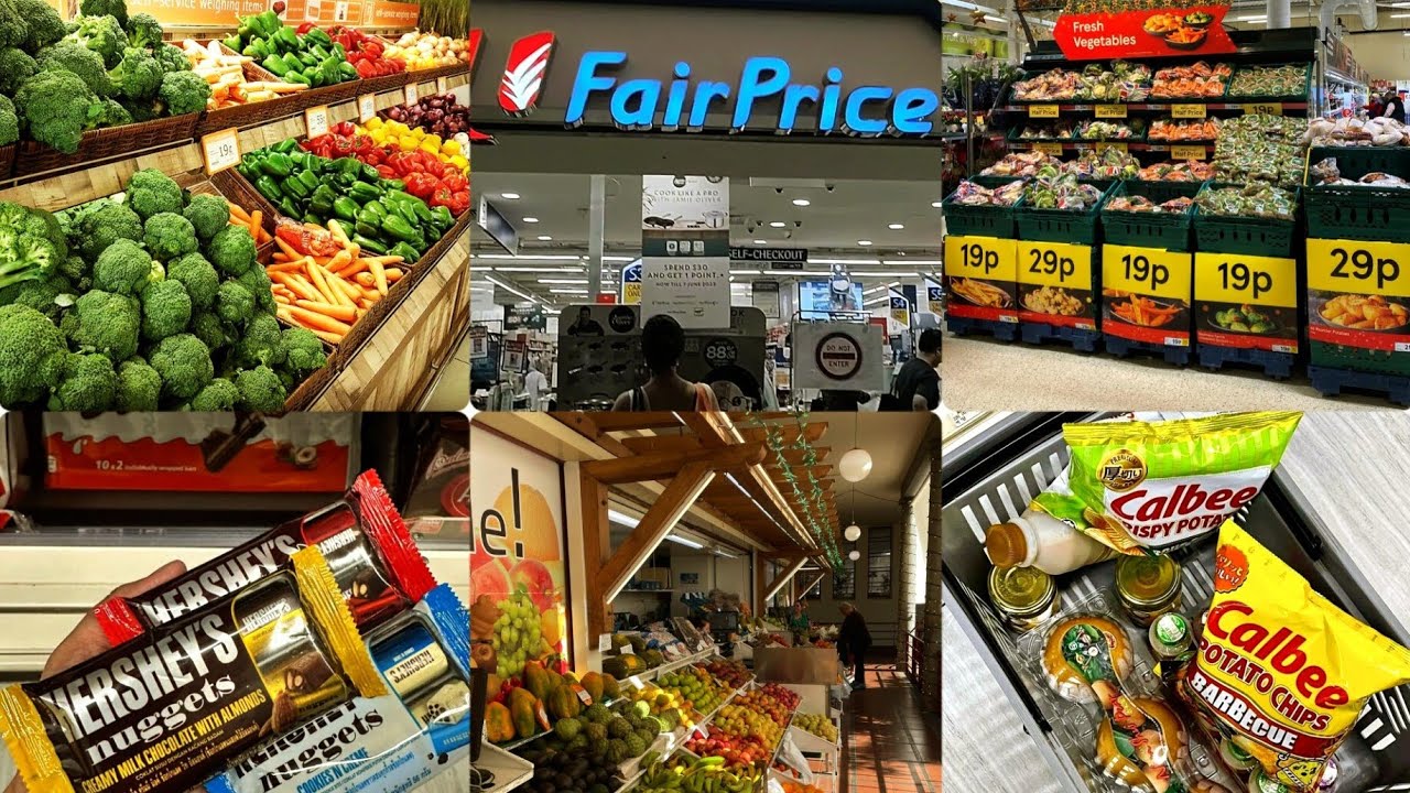 Singapore's FairPrice Supermarket Walking Tour|Singapore's FairPrice Grocery Shopping Vlog#foodvlog