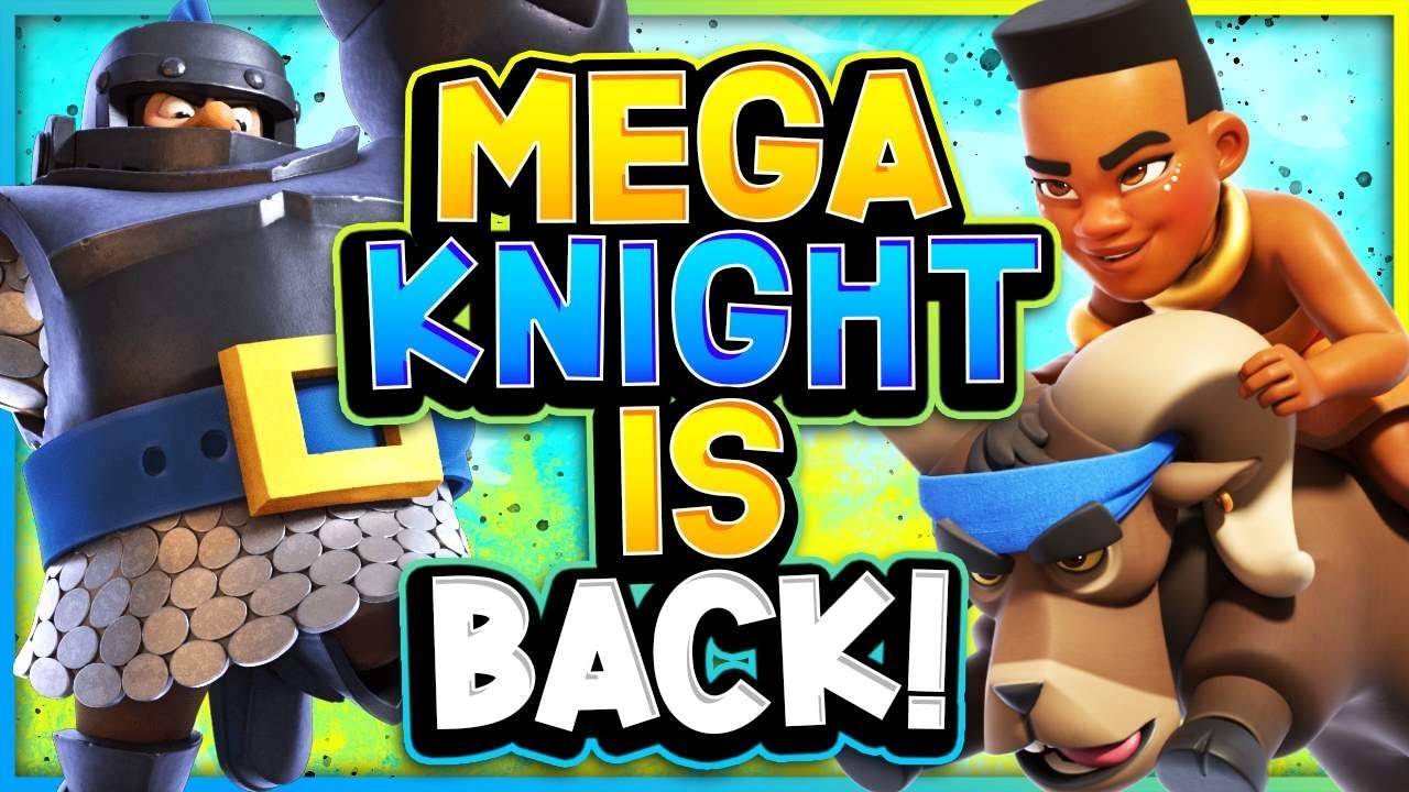 MEGA KNIGHT & RAM RIDER GOT BUFFED! - CLASH ROYALE