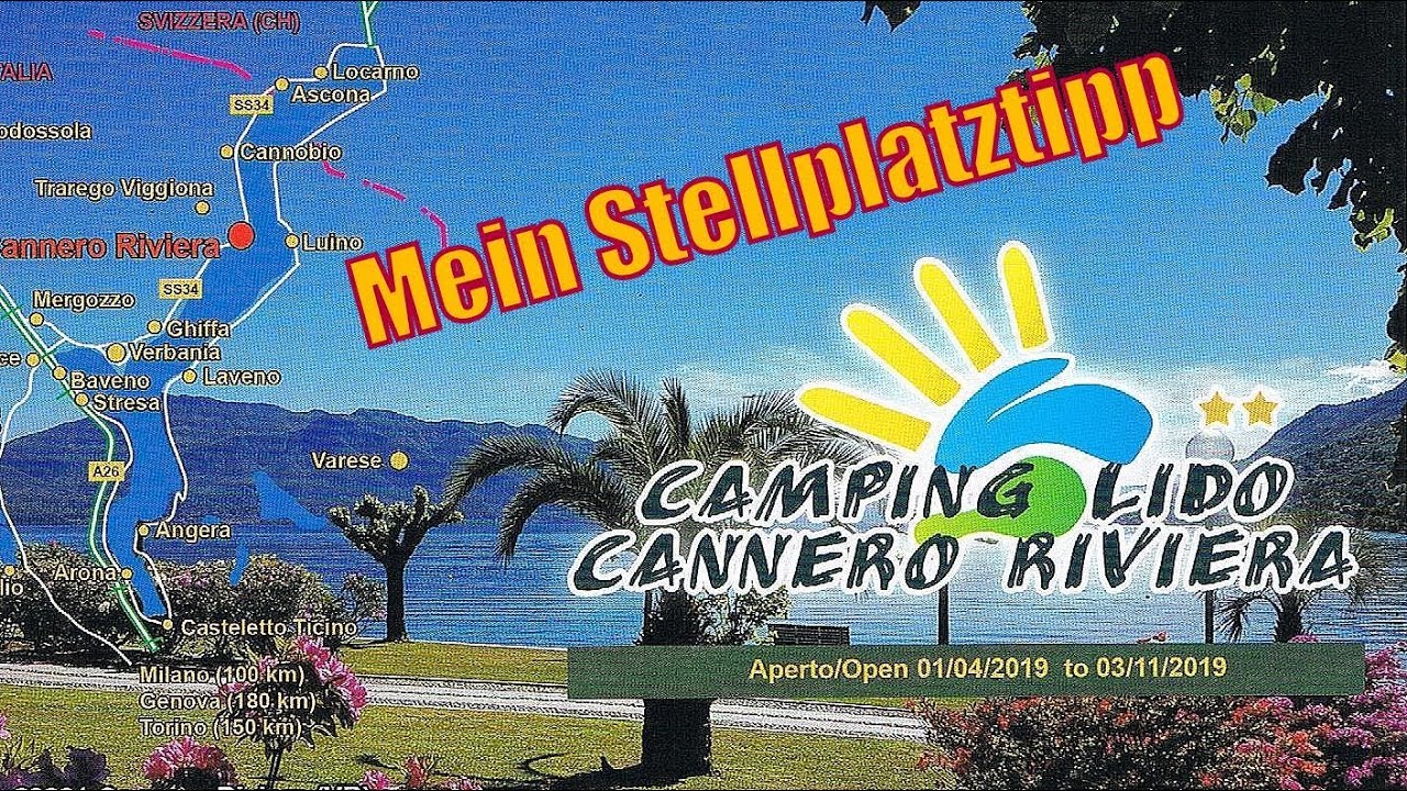 Campingplatz Lido in Cannero am Lago Maggiore
