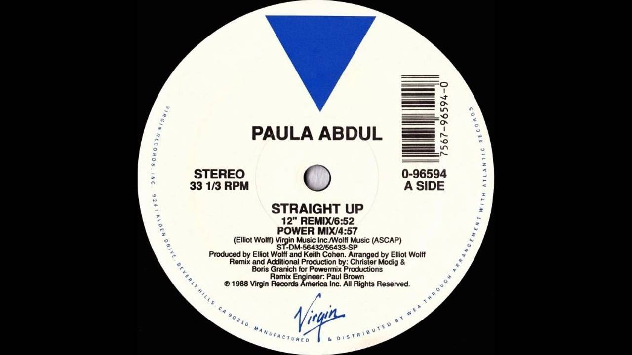 Straight Up (Power Mix) - Paula Abdul