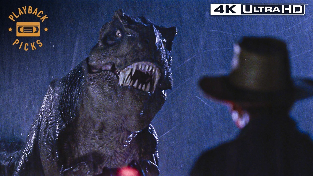 T.rex Attacks the Convoy | Jurassic Park