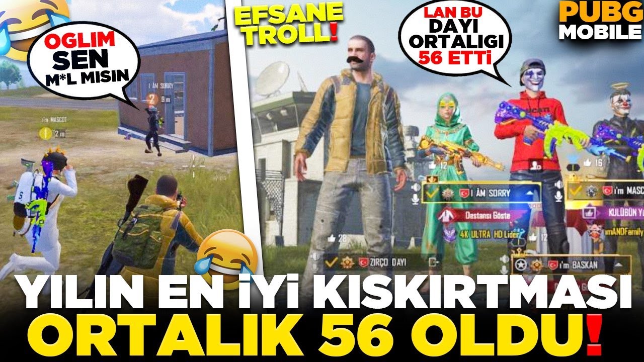 YILIN EN İYİ KIŞKIRTMASI ORTALIK 56 OLDU 🤣 | PUBG MOBILE