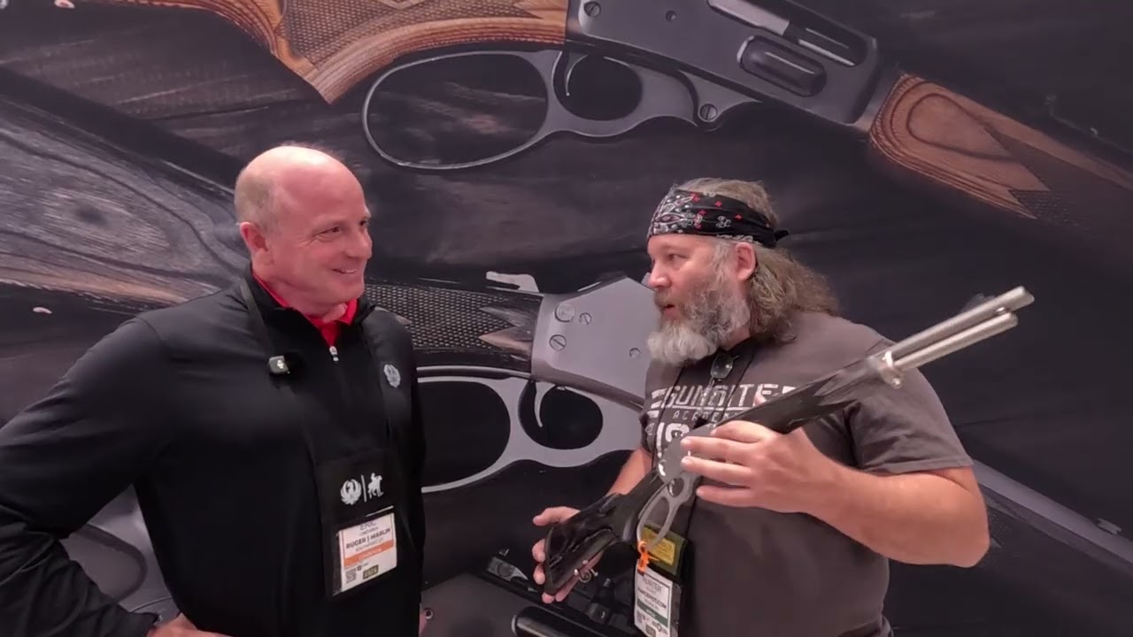 Ruger/Marlin talks 10mm lever gun and potential new models SHOT Show.