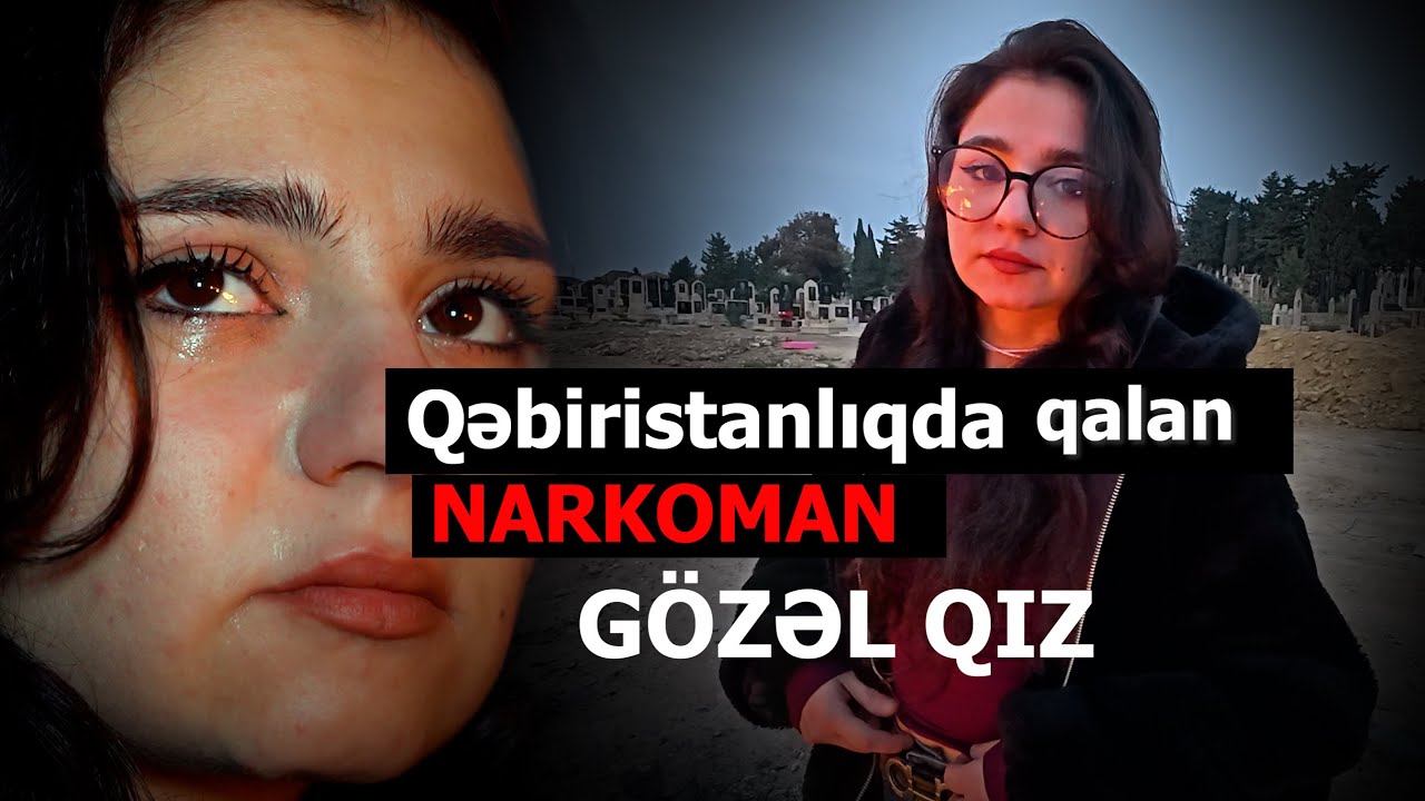 Qəbiristanlıqda NARKOMAN qızın çəkilişi - Anna - 