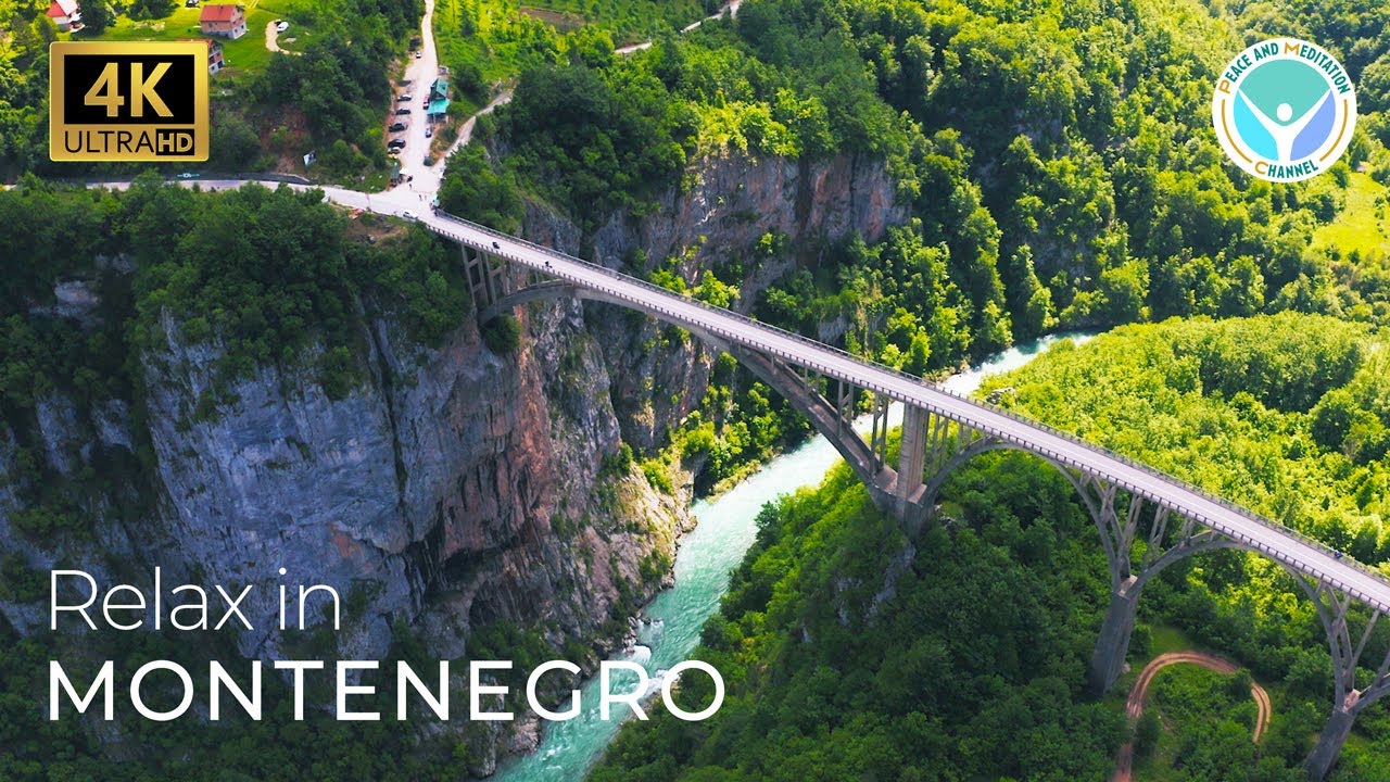 Relax in Montenegro 4K - Relaxing Music Video that Features the Beauty of Montenegro in 30 minutes