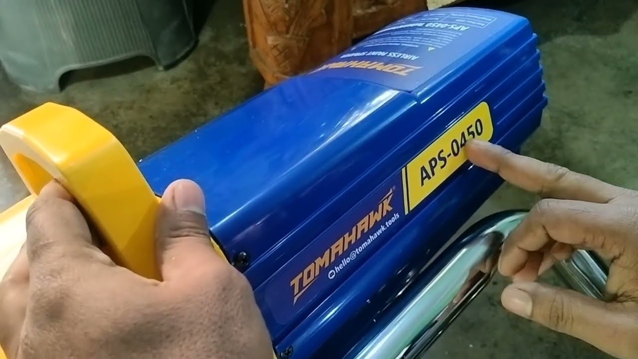 Tomahawk airless paint machine review #paintmachine #tomahawkpaintmachine