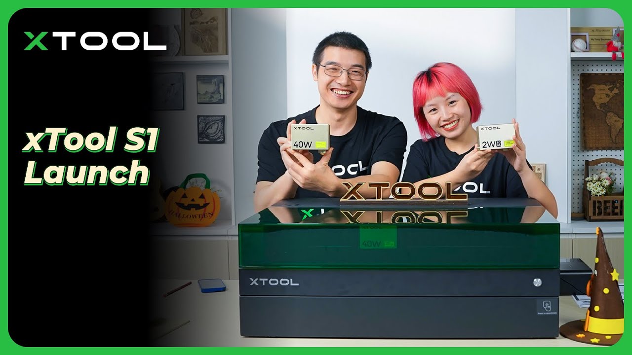 xTool S1 Launch! Enclosed Diode Laser Cutter at Its Best
