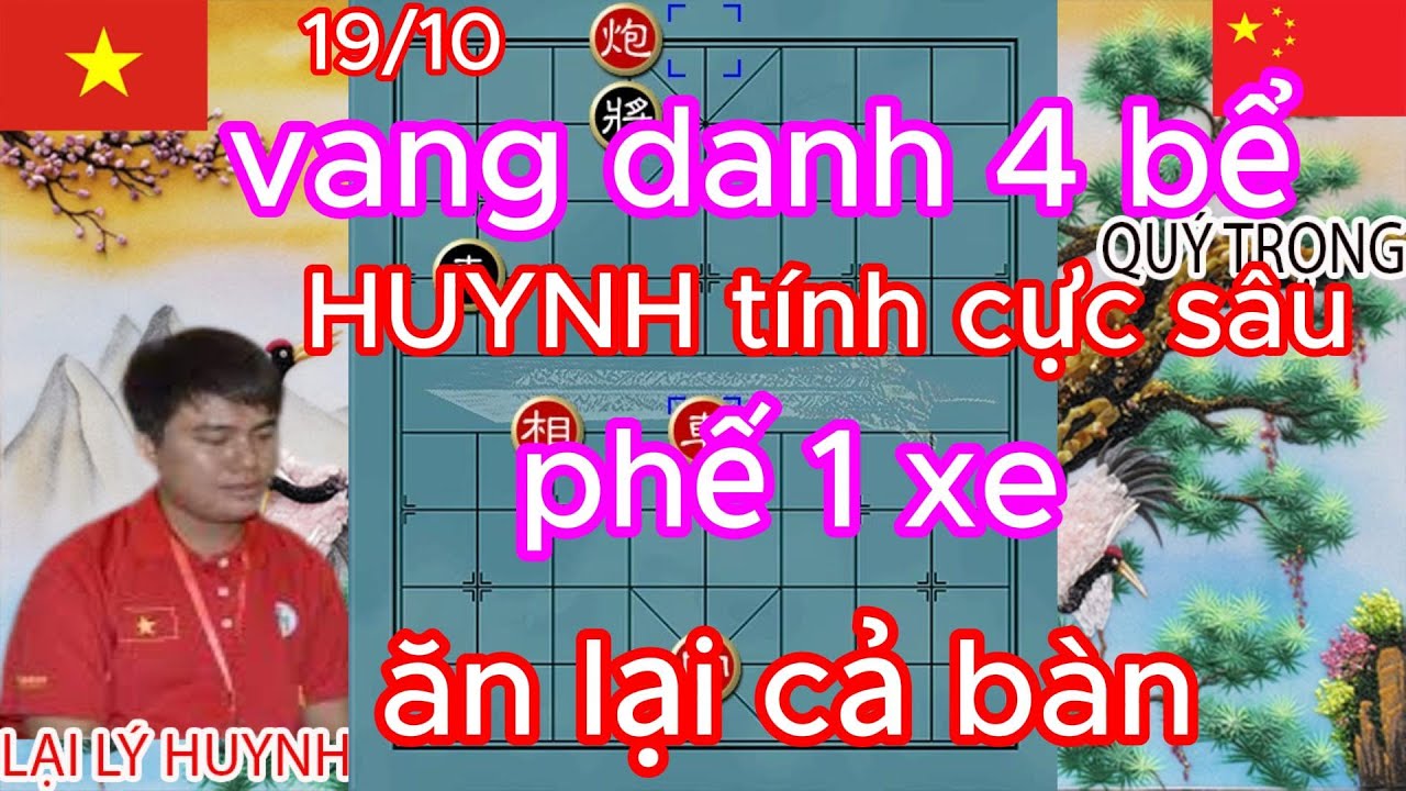 vang danh 4 bể HUYNH tính cực sâu ,phế 1 xe ăn lại cả bàn