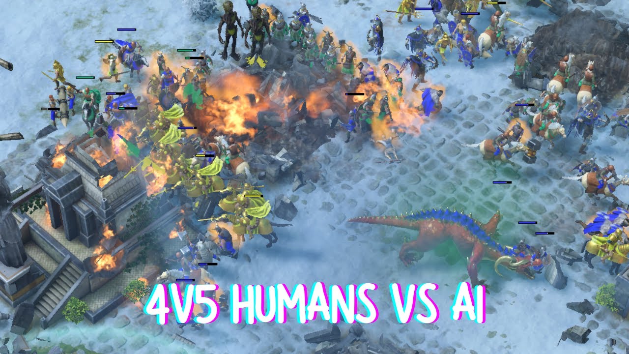 4v5 Comp Stomp | Age of Mythology Retold
