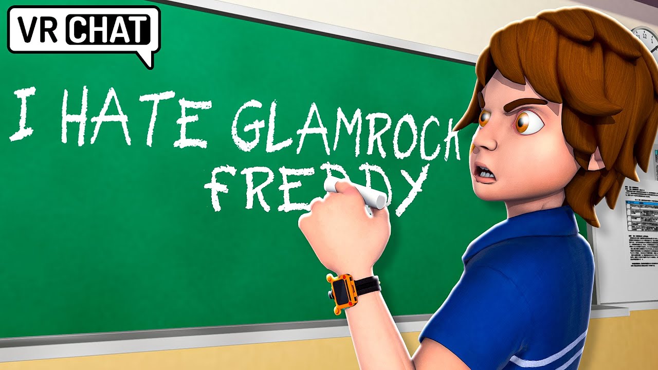 Glamrock Freddy puts Gregory in DETENTION! in VRCHAT