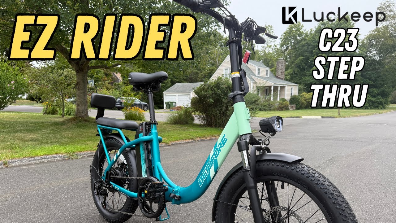 Short Riders will Like this Ebike | Luckeep C23