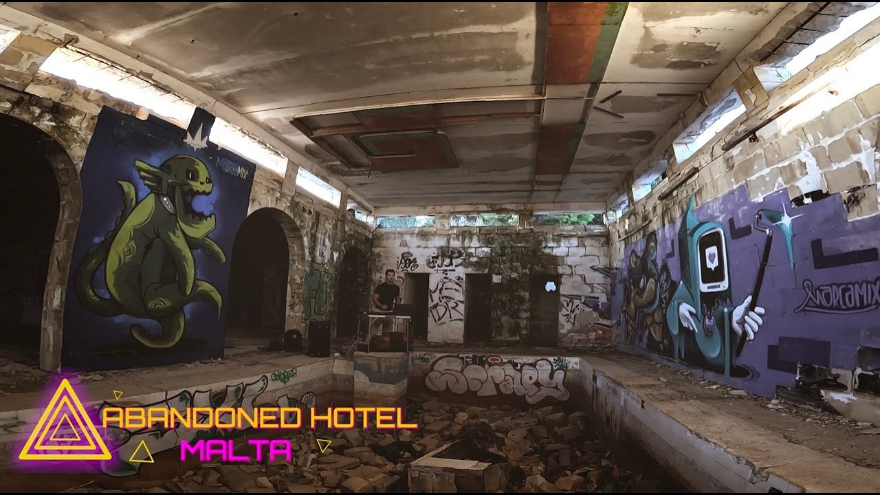 Hypno techno set | Abandoned hotel | Malta