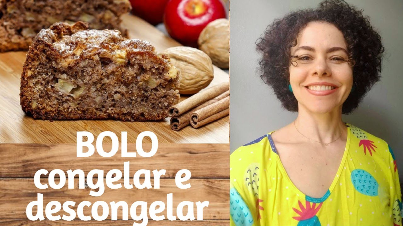como congelar e descongelar qualquer bolo: super prático e rápido