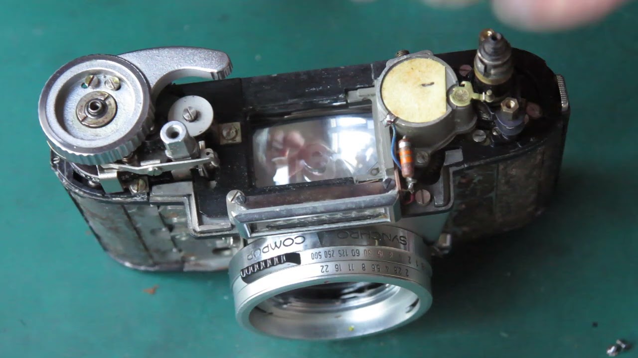 Voigtlander Bessamatic repair, part 07