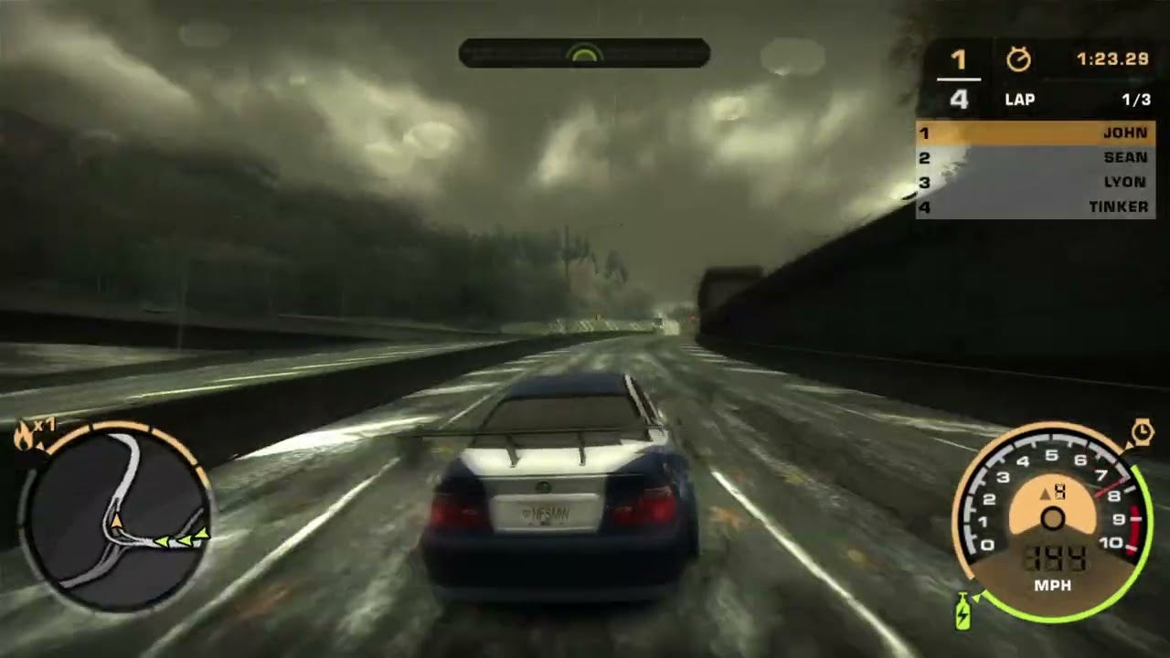 KO RACE BMW M3 GTR #nfsgamers #bmwm3