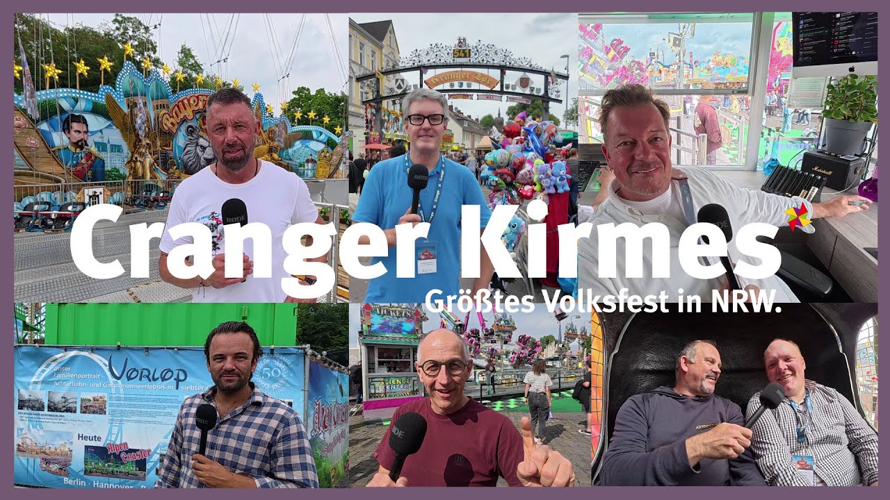 DOKU Cranger Kirmes 2025, Größtes Volksfest in NRW, Alle Neuheiten, Interviews und mehr