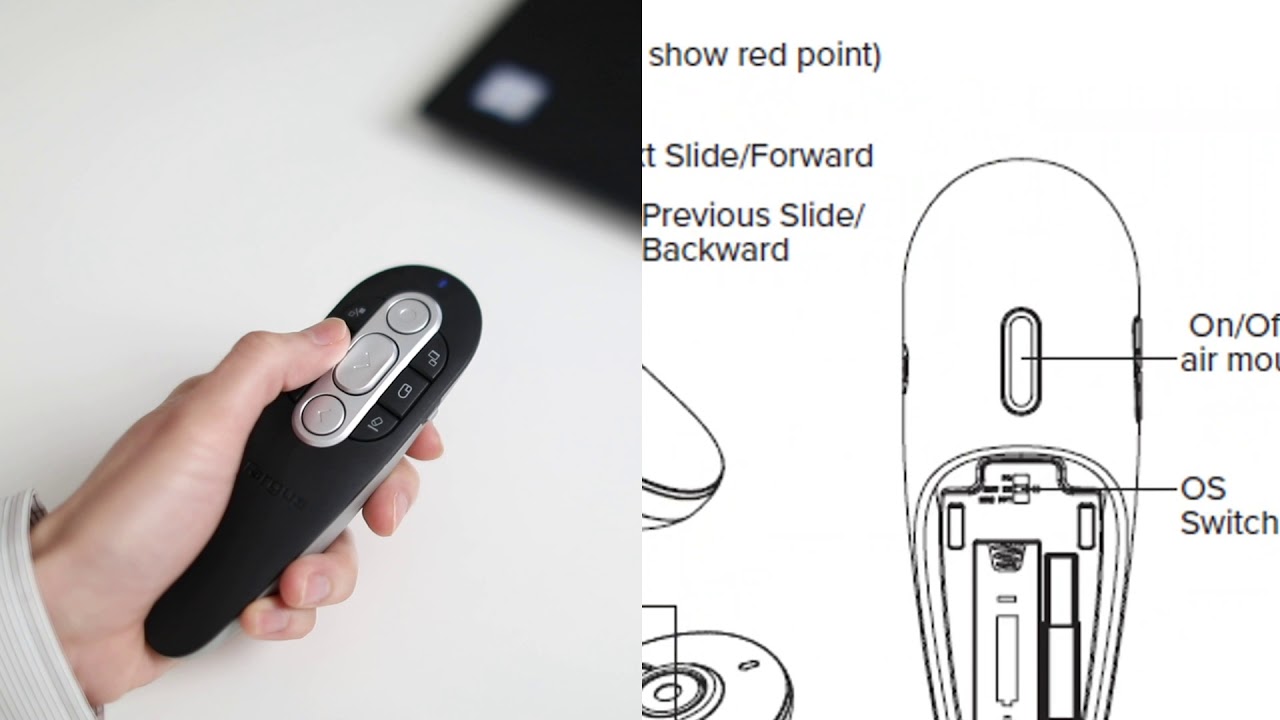 Seamless presentations with AMP38 Air Pointer