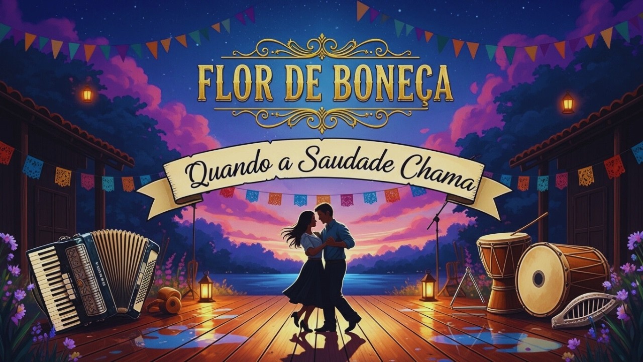 Flor de Boneca – Quando a Saudade Chama | Forró Clássico