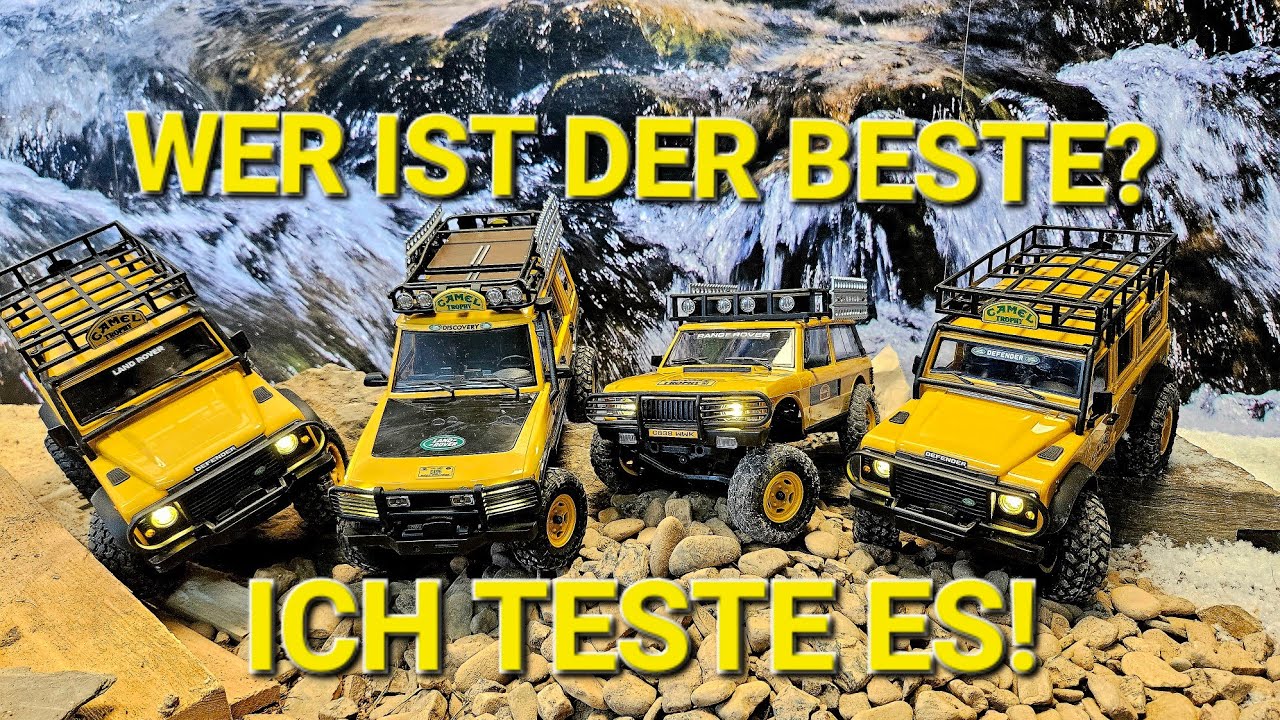 Camel Trophy New FMS fcx24m Discovery Range Rover Land Rover Defender 90 110 Wer GEWINNT das battle?