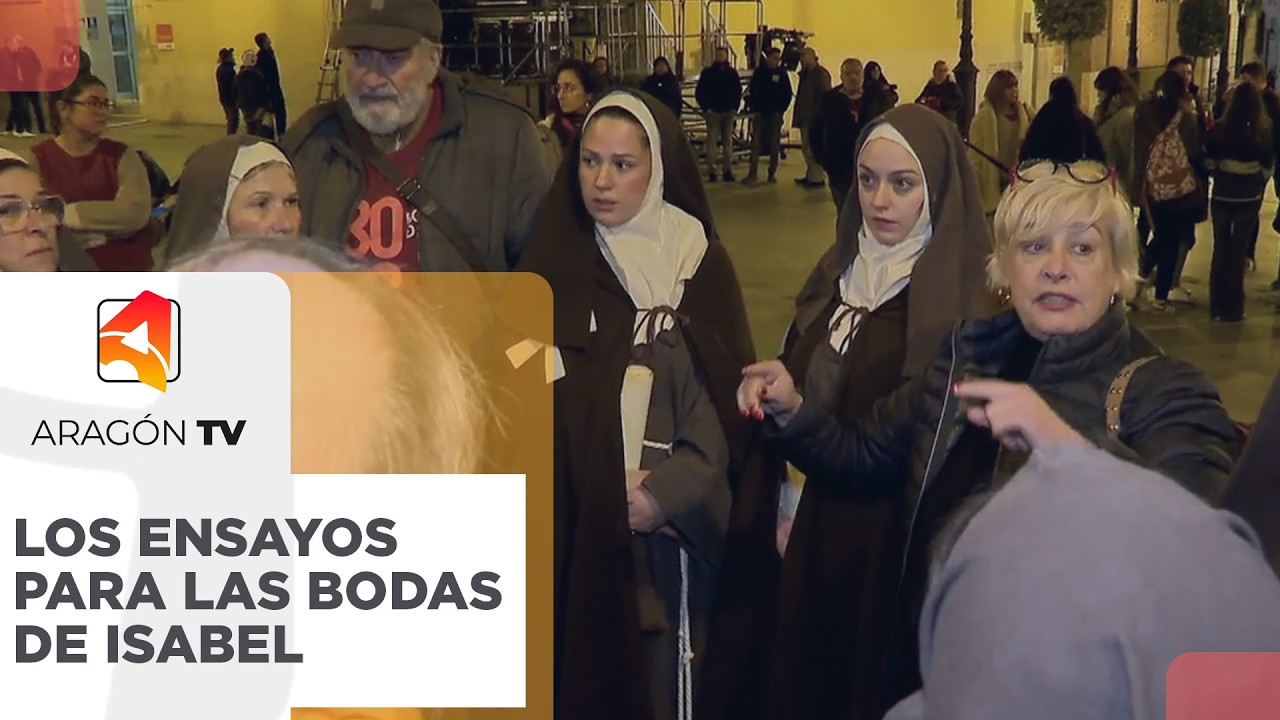 Últimos ensayos generales para las Bodas de Isabel de Segura