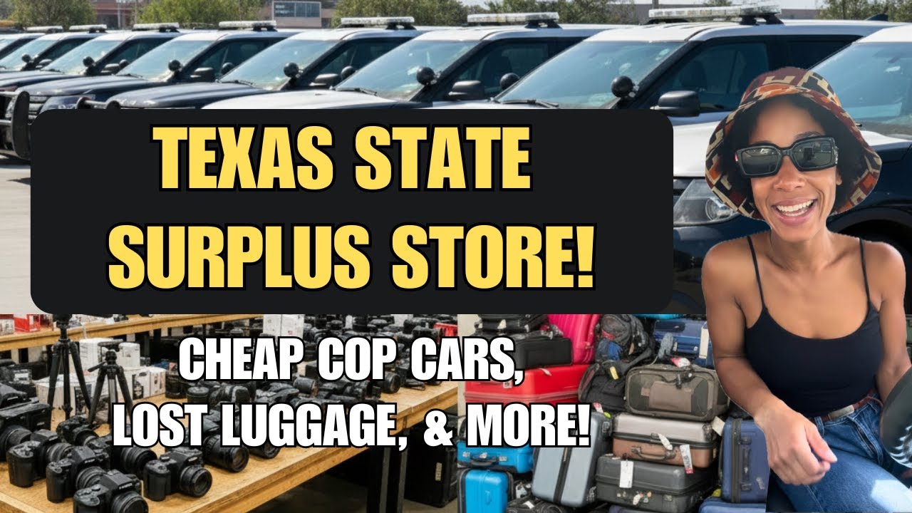 I Visited the Texas Surplus Store… You Won’t Believe What They Sell! 🚔