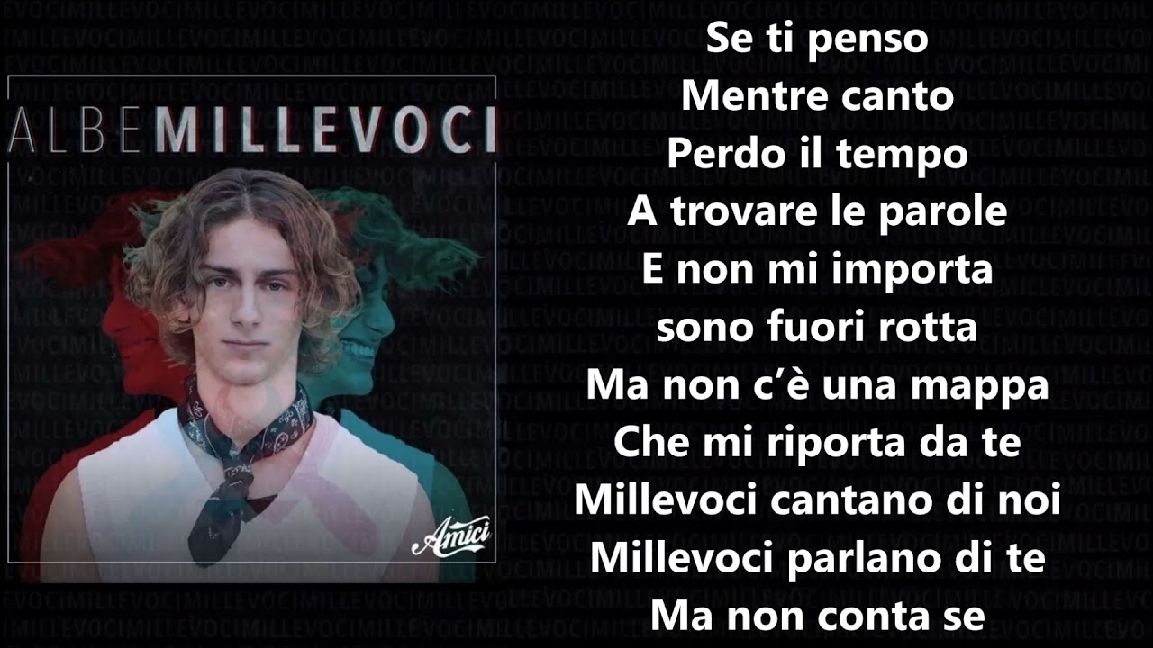 Albe Millevoci - Testo
