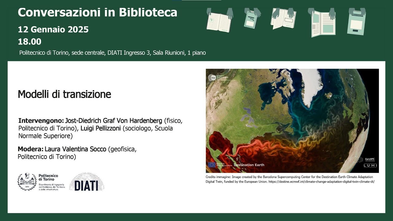Conversazioni in Biblioteca | Modelli di transizione