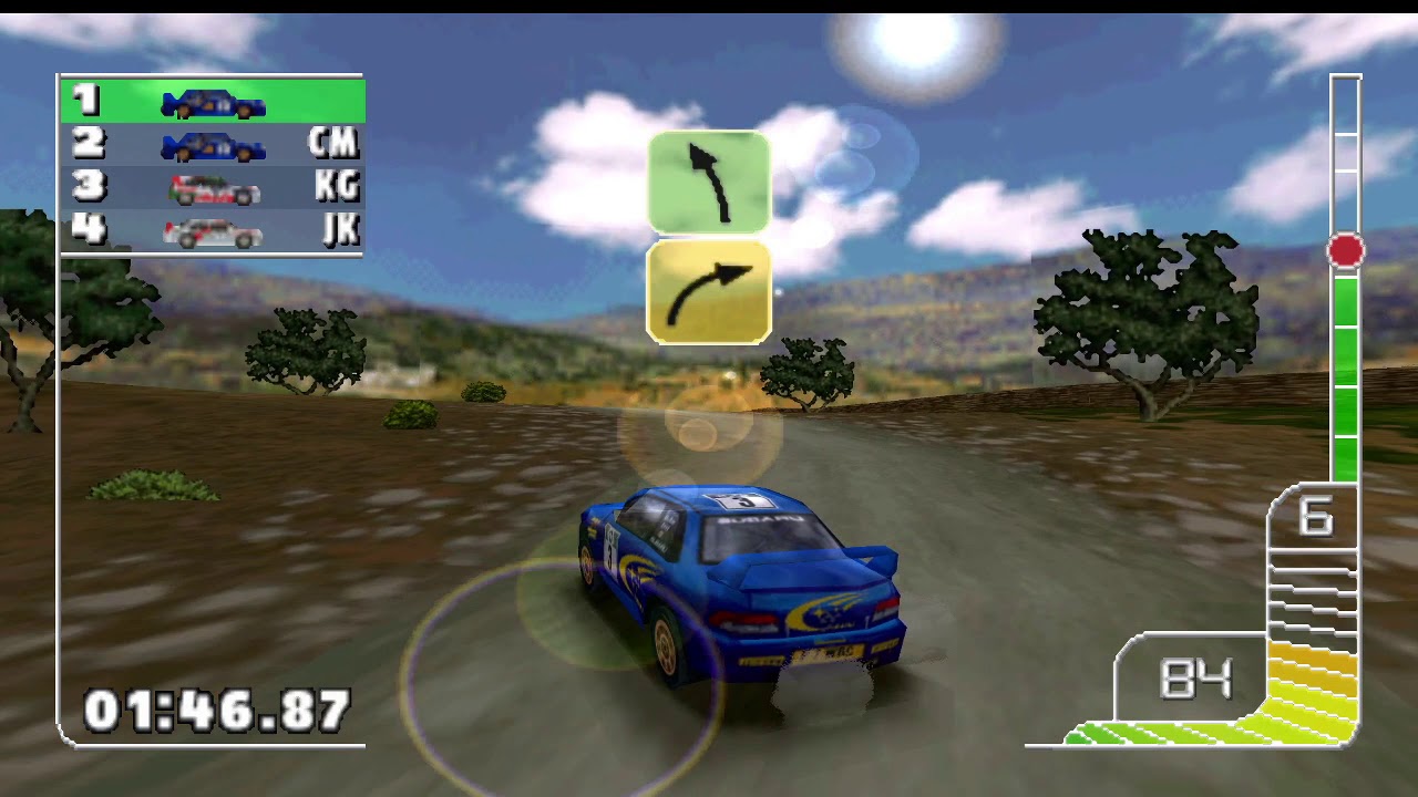 Colin McRae Rally PS1 Greece
