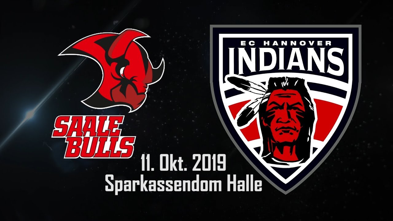Saale Bulls Halle vs EC Hannover Indians,  Eishockeyoberliga Nord 11. Okt. 2019