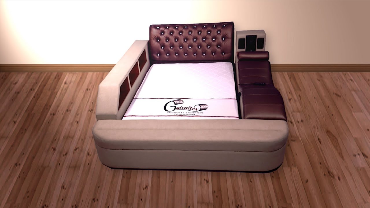 Cama Multifuncional Colombia - Guivaltex Fabricantes directos de camas modernas y muebles.