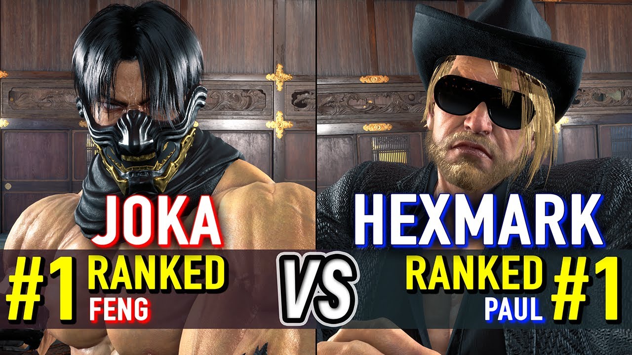 T8 🔥 JOKA (#1 Ranked Feng) vs HEXMARK (#1 Ranked Paul) 🔥 Tekken 8 High Level Gameplay