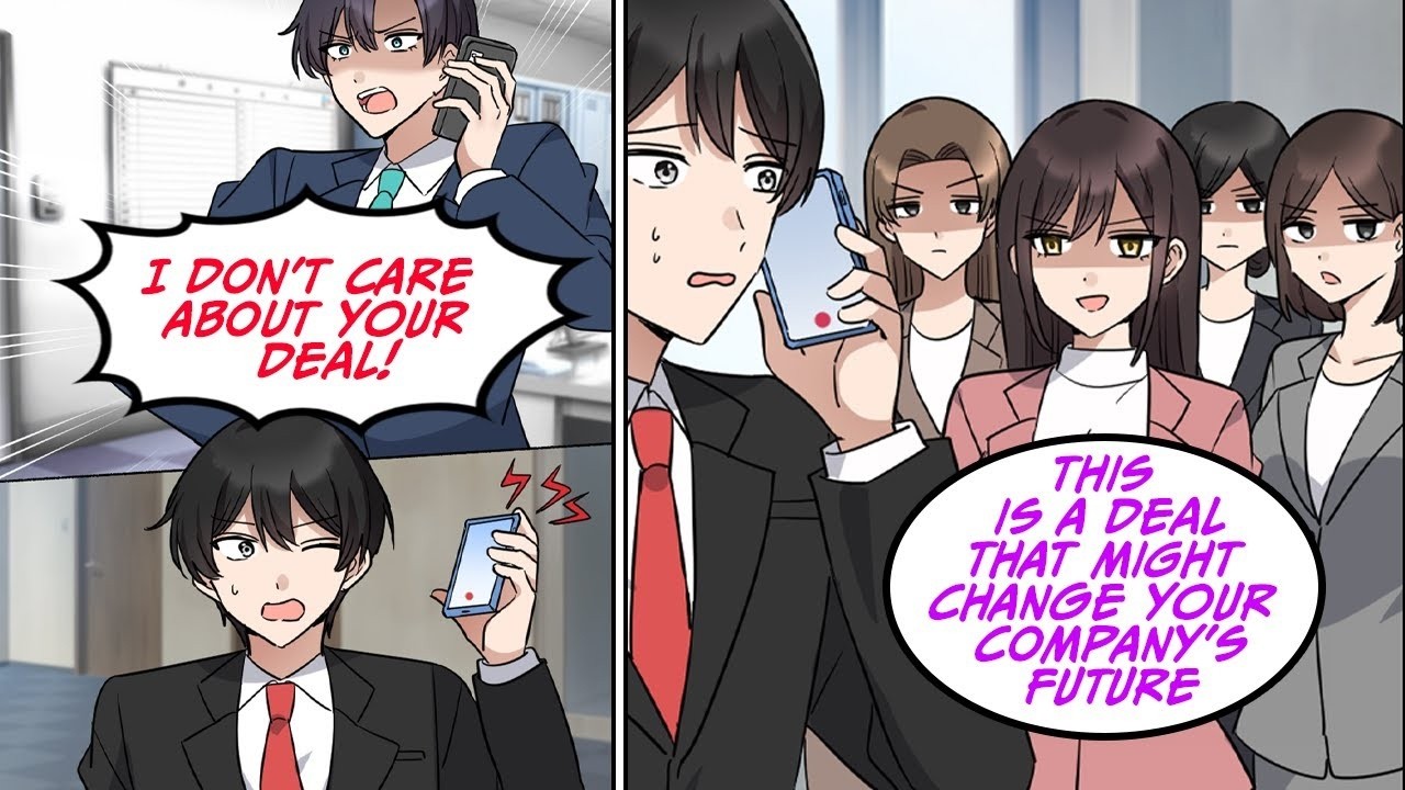 My boss called me during a meeting telling me to cancel the deal [Manga Dub]